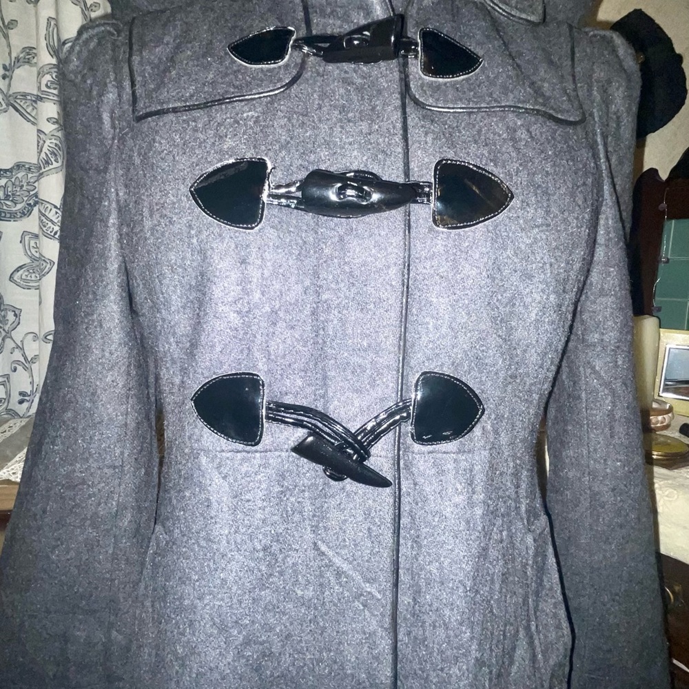 Guess womens wool overcoat, size M - Picture 6 of 9